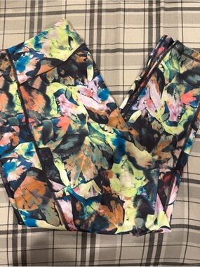 2x Women's Active Leggings in Multicolor